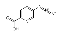 5-azidopyridine-2-carboxylic acid structure