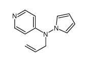 4-Pyridinamine,N-2-propenyl-N-1H-pyrrol-1-yl-(9CI) structure
