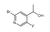 1-(2-Bromo-5-fluoropyridin-4-yl)ethan-1-ol Structure