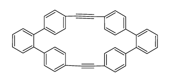 5,8:11,14:19,22:25,28-Tetraethenodibenzo[a,m]cyclotetracosene, 9,10,23,24-tetradehydro- (en) Structure