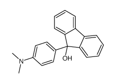 9-[4-(dimethylamino)phenyl]fluoren-9-ol结构式