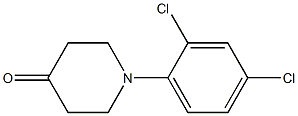 1-(2,4-dichlorophenyl)piperidin-4-one Structure