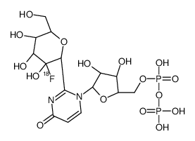 UDP-2-fluoro-2-deoxygalactose Structure