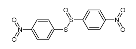 4-nitro-benzenethiosulfinic acid S-(4-nitro-phenyl ester) Structure