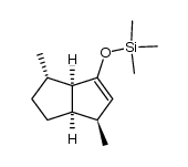 (1R,4S,5R,8S)-4,8-dimethyl-2-trimethylsilyloxybicyclo[3.3.0]oct-2-ene Structure