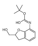 3-dihydro-2-(hydroxyMethyl)benzofuran-7-ylcarbamate Structure