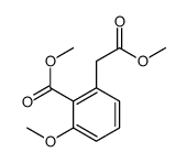 methyl 2-methoxy-6-(2-methoxy-2-oxoethyl)benzoate Structure