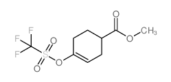 METHYL 4-(((TRIFLUOROMETHYL)SULFONYL)OXY)CYCLOHEX-3-ENECARBOXYLATE picture