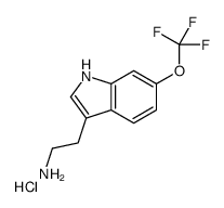 2-(6-(Trifluoromethoxy)-1H-indol-3-yl)ethanamine hydrochloride picture