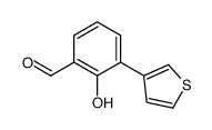 2-hydroxy-3-thiophen-3-ylbenzaldehyde Structure
