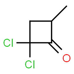 Cyclobutanone, 2,2-dichloro-4-methyl- (9CI) structure
