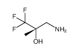 (S)-3-amino-1,1,1-trifluoro-2-methylpropan-2-ol结构式