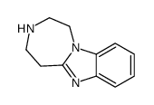 2,3,4,5-TETRAHYDRO-1H-BENZO[4,5]IMIDAZO[1,2-D][1,4]DIAZEPINE Structure