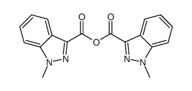 1-Methyl-1H-indazole-3-carboxylic Acid Anhydride结构式