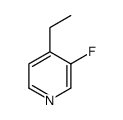 4-​Ethyl-​3-​fluoropyridine Structure