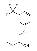 1-[3-(trifluoromethyl)phenoxy]butan-2-ol Structure