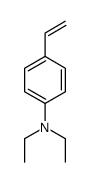4-ethenyl-N,N-diethylaniline结构式