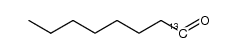 n-1-[13C]-octanal结构式