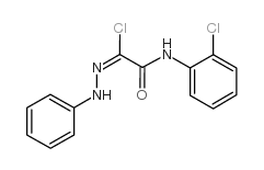 2-CHLORO-2-(2-PHENYLHYDRAZONO)-N-(2-CHLOROPHENYL)-ACETAMIDE structure