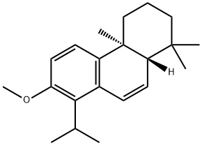 Phenanthrene, 1,2,3,4,4a,10a-hexahydro-7-methoxy-1,1,4a-trimethyl-8-(1-methylethyl)-, (4aS,10aS)-结构式