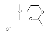 3-acetyloxypropyl(trimethyl)azanium,chloride Structure