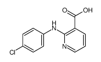 2-[(4-Chlorophenyl)amino]nicotinic acid图片