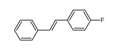 1-fluoro-4-styrylbenzene Structure