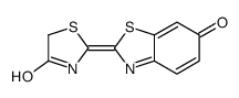 2-(4-oxo-1,3-thiazolidin-2-ylidene)-1,3-benzothiazol-6-one Structure