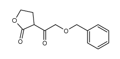 2-Benzyloxyacetyl-γ-butyrolactone结构式