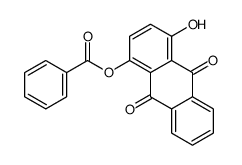 (4-hydroxy-9,10-dioxoanthracen-1-yl) benzoate结构式