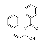 N-(3-phenylprop-2-enoyl)benzamide结构式