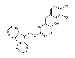 fmoc-3,4-dichloro-l-phenylalanine structure
