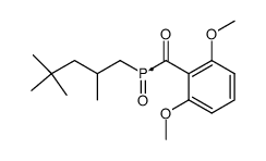 2,6-dimethoxybenzoyl-2,4,4-trimethylpentylphosphinoyl radical Structure