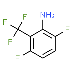 3,6-difluoro-2-(trifluoromethyl)aniline结构式