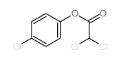 (4-chlorophenyl) 2,2-dichloroacetate structure