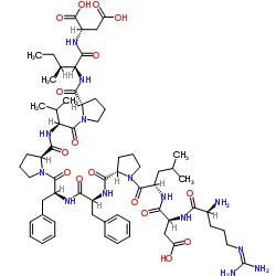 (Arg15,Asp16.25,Pro18.21.23,Val22,Ile24)-Amyloid β-Protein (15-25) Structure