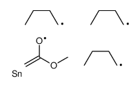 Methyl tributylstannylacetate结构式