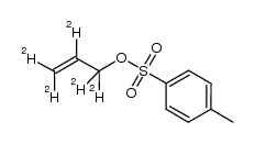 allyl 4-methylbenzenesulfonate-d5 Structure