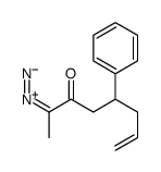 2-diazonio-5-phenylocta-2,7-dien-3-olate结构式