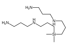 N'-[3-[3-(3-aminopropylamino)propyl-dimethylsilyl]propyl]propane-1,3-diamine结构式