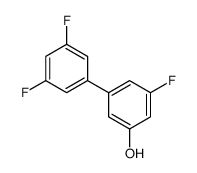3-(3,5-difluorophenyl)-5-fluorophenol Structure