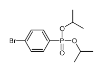 1-bromo-4-di(propan-2-yloxy)phosphorylbenzene Structure