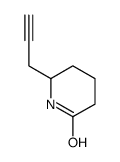 6-prop-2-ynylpiperidin-2-one结构式