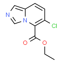 Ethyl 6-Chloroimidazo[1,5-a]pyridine-5-carboxylate Structure