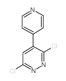 3,6-Dichloro-4-(4-pyridinyl)pyridazine structure