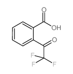 Benzoic acid, 2-(trifluoroacetyl)- (9CI)结构式