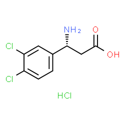 (R)-3-氨基-3-(3,4-二氯苯基)丙酸盐酸盐图片
