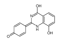 4(1H)-Quinazolinone,8-hydroxy-2-(4-hydroxyphenyl)- (9CI) Structure
