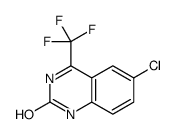 6-chloro-4-(trifluoromethyl)-3H-quinazolin-2-one Structure