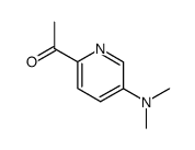 Ethanone, 1-[5-(dimethylamino)-2-pyridinyl]- (9CI)结构式